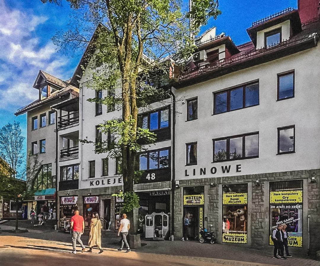 Apartament Z Widokiem Na Giewont, Krupowki 48 "Budynek Polskich Kolei Linowych" Daire Zakopane Dış mekan fotoğraf